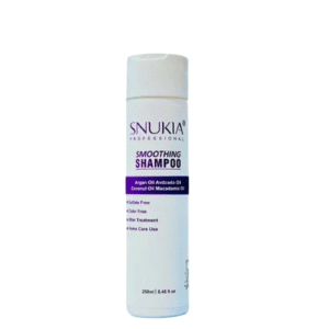 Snukia Professional Smoothing Shampoo – Argan & Coconut Oil | Sulfate-Free | 250 mL