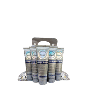Glomesh Diamind 5 in 1 Facial Kit – Radiant Glow Facial Set in Tube Packing for All Skin Types
