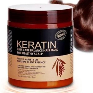 Imported Keratin Hair Mask – Deep Rejuvenation, Frizz Control & Enhanced Shine 500 Ml & 1000Ml