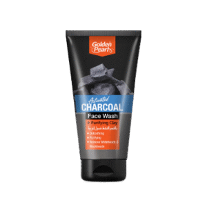 Golden Pearl Activated Charcoal Face Wash – Deep Detox & Oil Control