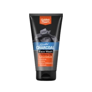 Golden Pearl Activated Charcoal Face Wash – Deep Detox & Oil Control
