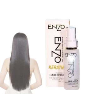 Enzo Keratin Hair Serum – Anti-Frizz & Shine Booster | 30 m