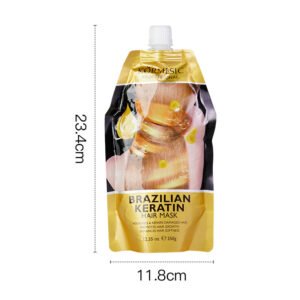 Kormasic Brazilian Keratin Hair Mask – Deep Repair & Frizz Control | 350 g