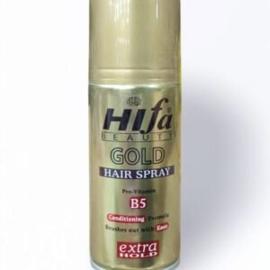 Hifa Long Lasting Hair Spray – Strong Hold, Frizz Control & Invisible Finish Small Size