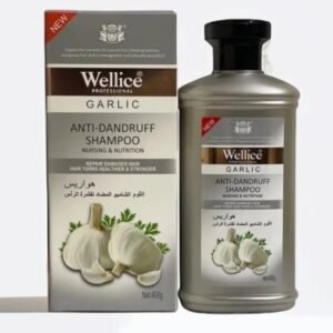 Wellice Garlic Anti‑Dandruff Shampoo – 400 mL | Hair Growth & Dandruff Control
