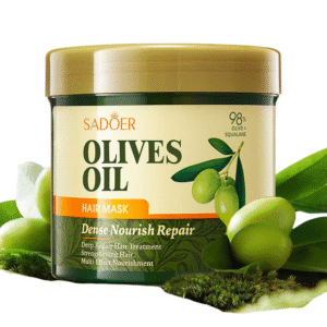 Sadoer Olive Oil Hair Mask – Deep Conditioning, Strength & Shine 500g