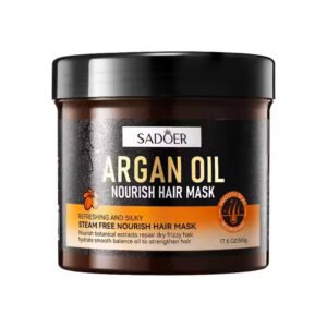 Sadoer Argan Oil Hair Mask – Deep Conditioning, Strength & Shine 500g