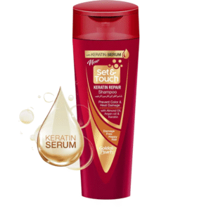 Set & Touch Keratin Repair Shampoo – For Damaged & Dry Hair