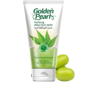 Golden Pearl Neem Face Wash – Anti-Acne & Purifying Cleanser