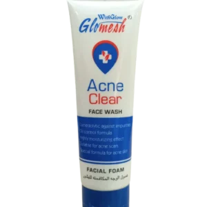 Glomesh Acne Clear Face Wash – Deep-Cleanse, Oil-Control & Acne-Fighting Formula