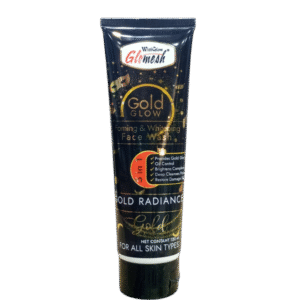 Glomesh Gold Face Wash – Luxury Brilliance Foam Cleanser with Real Gold