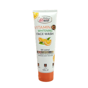 Glomesh Vitamin‑C Face Wash – Brightening Foam Cleanser with Antioxidants