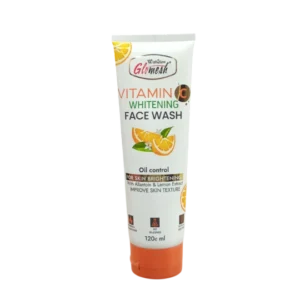 Glomesh Vitamin‑C Face Wash – Brightening Foam Cleanser with Antioxidants