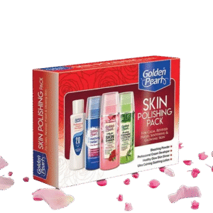 Golden Pearl Professional Skin Polish Kit – Instant Brightening & Whitening Formula for Face, Hands & Feet