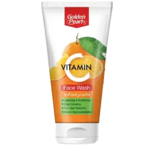 Golden Pearl Vitamin C Brightening Face Wash – Glowing & Radiant Skin