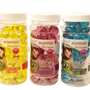 Vitamin E Hair Oil Capsules – Softgel for External Use | Deep Nourishment & Shine 60 Pcs