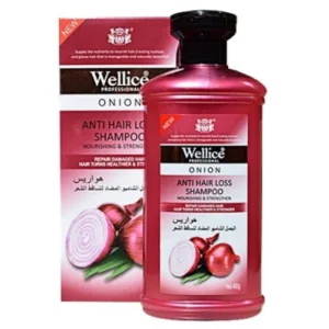 Wellice Onion Anti Hair Loss Shampoo with Red Onion Extract (Imported)