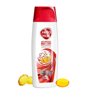 Golden Pearl Hello Hair Anti Hair Fall Shampoo – Strengthens Roots & Reduces Hair Loss
