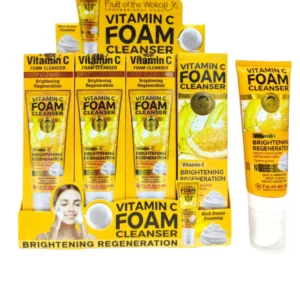 Wokali Gold Foam Cleanser – Brightening & Hydrating Face Wash