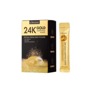 Kormesic 24K Gold Sleeping Mask Sachet – Luxury Night Face Mask
