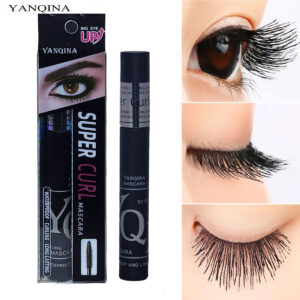 Yanqina Super Curl Mascara – Lifted, Voluminous & Smudge-Proof Lashes