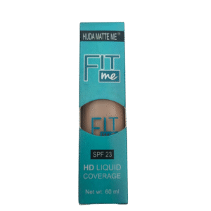 Fitme HD Coverage Liquid Foundation – Full Coverage & Natural Finish