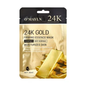 O’MAYLN 24K Gold Sheet Mask – Best Anti-Aging & Brightening Face Mask