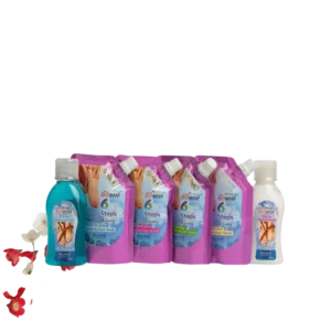 Glomesh Mani & Pedi Kit 6 IN 1 Pouch