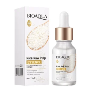 BIOAOUA Rice Raw Pulp Essence Face Serum 15ml – Brightening