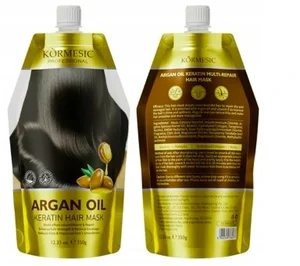Kormesic Argan Oil Hair Mask 350gm Pouch – Deep Repair, Nourishment & Shine