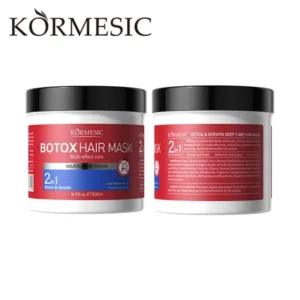 Kormesic 2 in 1 Botox & Keratin Hair Mask 500ml – Repair, Smoothness & Strength