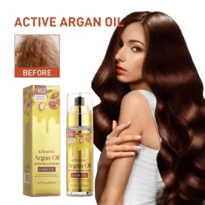 Kormesic Argan Oil Hair Oil 70ml – Nourishing, Anti-Frizz & Shine Enhancing Formula