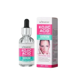 Kormesic Kojic Acid & Collagen Serum 30ml – Brightening & Anti-Aging Face Serum