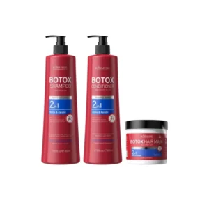 Kormesic 2 in 1 Keratin + Botox Hair Care Set – Shampoo, Conditioner & Hair Mask