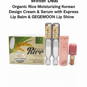 Winter Deal: Organic Rice Cream & Lip Care Set