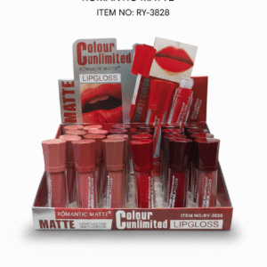 Romantic Matte Color Unlimited Waterproof Lip Gloss Ry-3828