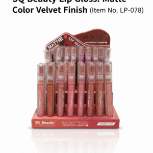 3Q Beauty Matte Lip Gloss – Velvet Finish Long Lasting Gloss Set Lp-078